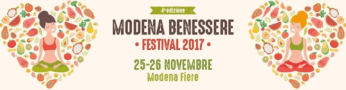 MODENA BENESERE FESTIVAL 25/26 Novembre