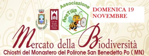 MERCATO DELLA BIODIVERSITA’ – ABBAZIA DI SAN BENEDETTO PO (MN) – ass.APETILIA